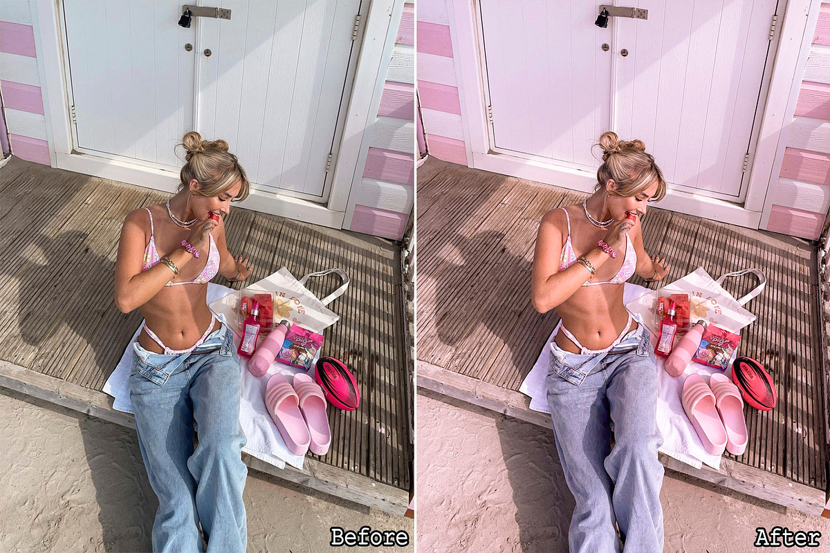 11 Pink Lightroom Presets, a Preset Add-On by Presets by Yevhen (Photo 4 of 10)