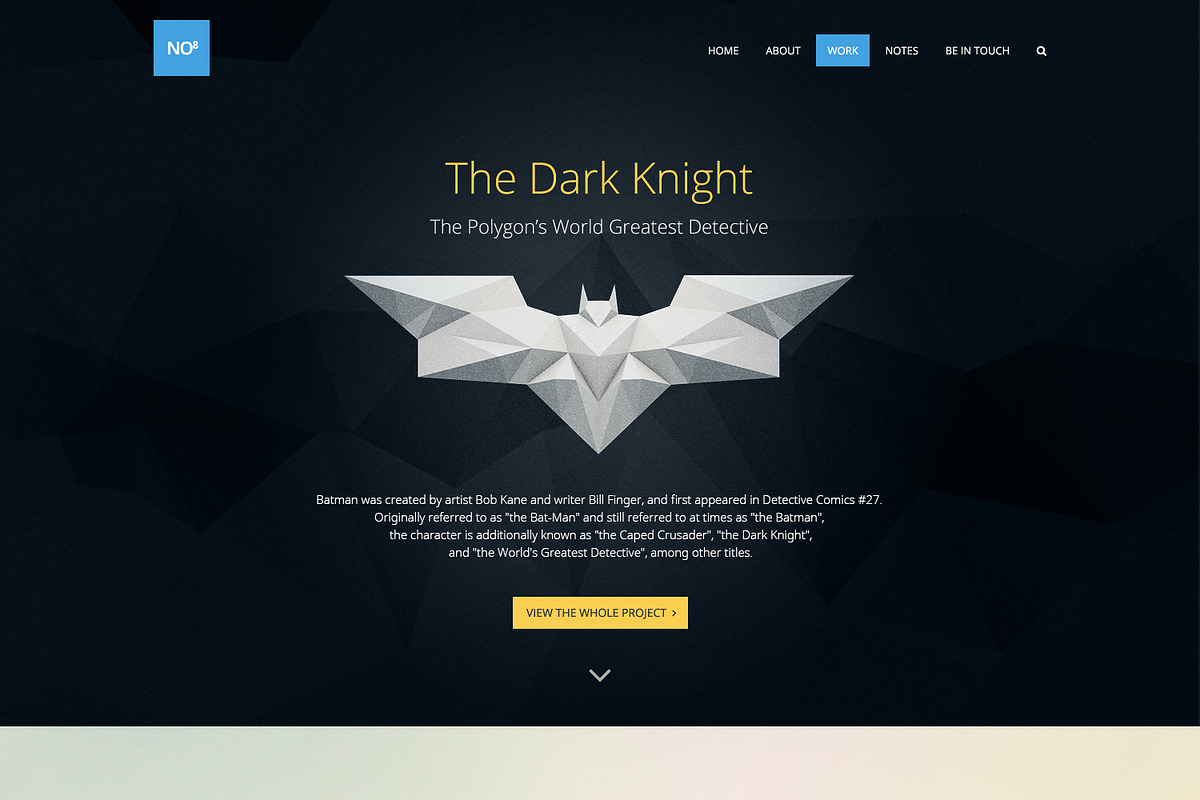 NO8 - Creative Agency WP Theme, a WordPress Template by IshYoBoy (Photo 4 of 8)