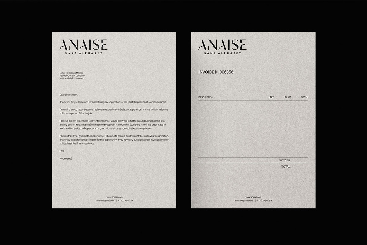 Corporate Identity, a Stationery Template by UX-group (Photo 6 of 7)