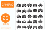 Joystick and Game Device Icons Set, a Technology Illustration by Designfour (Thumbnail 1 of 7)