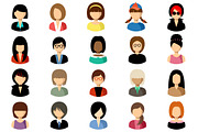 200 Flat icons with people, an Icon by Gurza SHOP (Thumbnail 5 of 5)