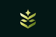 Luxury and Organic Green Leaf Logo, a Branding & Logo Template by Signatoro (Thumbnail 3 of 5)