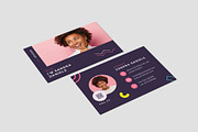 Resume Business Card Canva, a Business Card Template by artbart (Thumbnail 4 of 9)