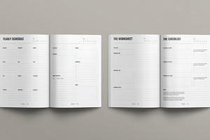 Planner Layout Design Template