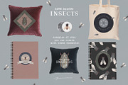 Hand Painted Insects Clipart, an Illustration by gamm (Thumbnail 9 of 9)