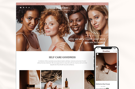 Routine - Skincare Shopify Theme, a Shopify Template by InspiredTheme
