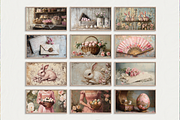 Vintage Easter Wall Art Bundle, an Illustration by PrintablesByFranklyn (Thumbnail 4 of 10)