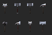 Simple Maces, a 3D by FasterBoom (Thumbnail 2 of 2)