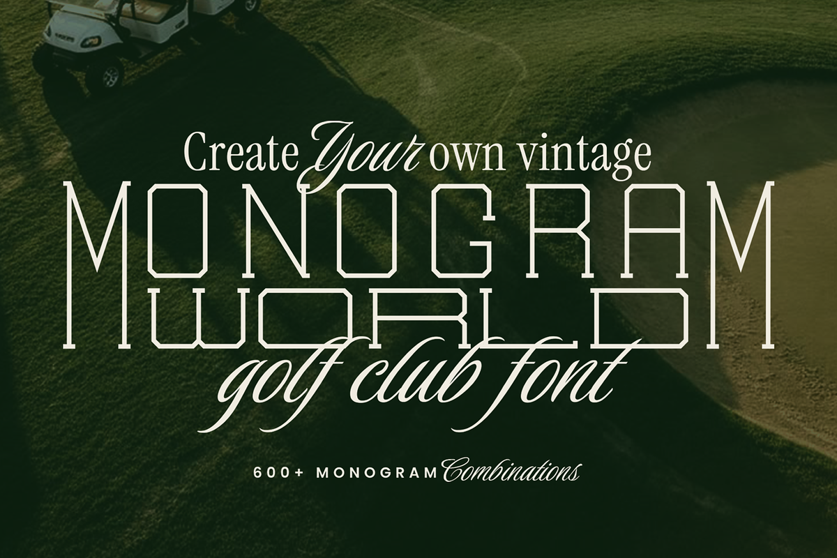 Monogram World Slab, a Slab Serif Font by Headfonts (Photo 1 of 9)