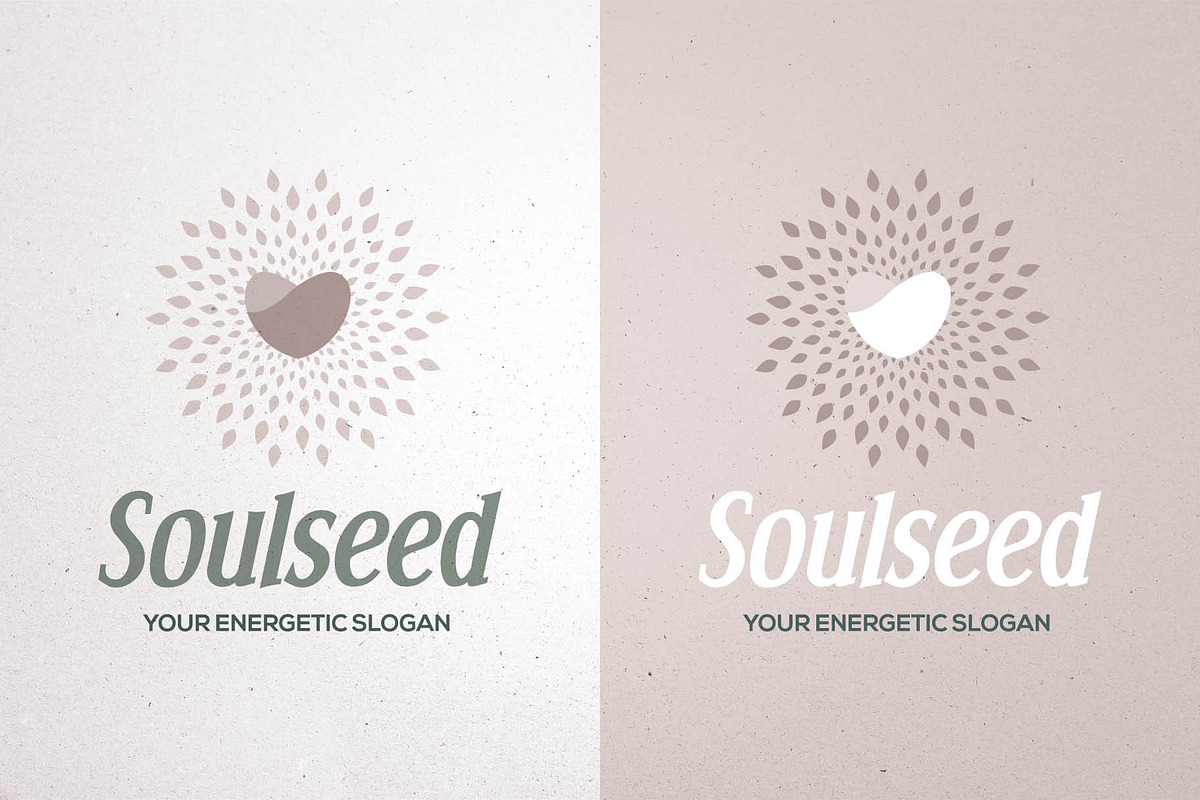 Soulful Brand Mark | Canva & AI, a Branding & Logo Template by Elibee (Photo 1 of 6)