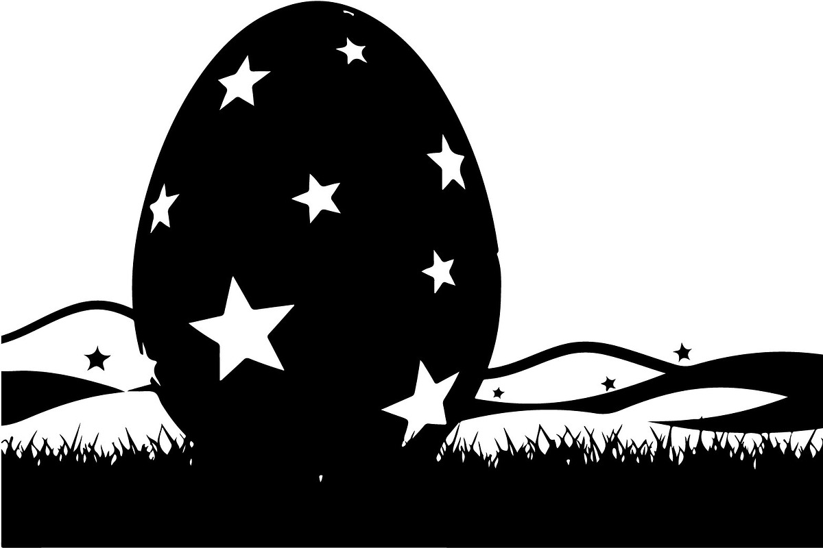 Night Landscape Egg Silhouette Bundl, an Illustration by Designs_River (Photo 11 of 22)