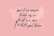Breathe Me Script font, a Script Font by CallMeStasia (Thumbnail 8 of 10)