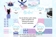 Snowy Clipart, a Sport Illustration by GlamArtZhanna (Thumbnail 4 of 4)