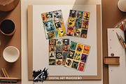Whimsical Halloween Ephemera Kit, a Seasonal Illustration by Digital Art Mahdiseño (Thumbnail 9 of 9)