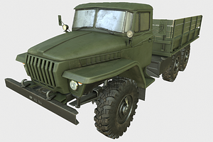 Game Ready Soviet Truck