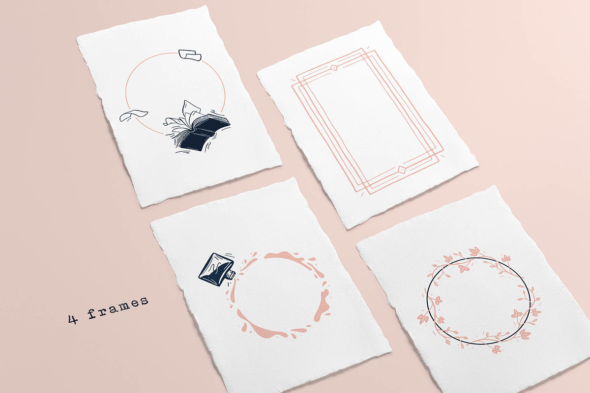 Nonfiction Typewriter Font & Extras preview 6
