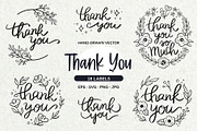 Thank You Labels, a Decorative Illustration by insemar (Thumbnail 1 of 4)