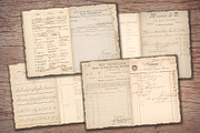 Old Ledger Paper, a Texture Illustration by Secret Helper (Thumbnail 2 of 7)