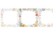Frames of various spices and herbs, a Background Graphic by SketchArtStudio (Thumbnail 2 of 3)