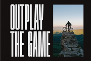 Outplay - Condensed Sans Serif Font, a Sans Serif Font by Pian45 Studio (Thumbnail 3 of 8)