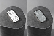 Realistic iPhone Pro Mockup, an iPhone Mockup by Feel This (Thumbnail 1 of 2)