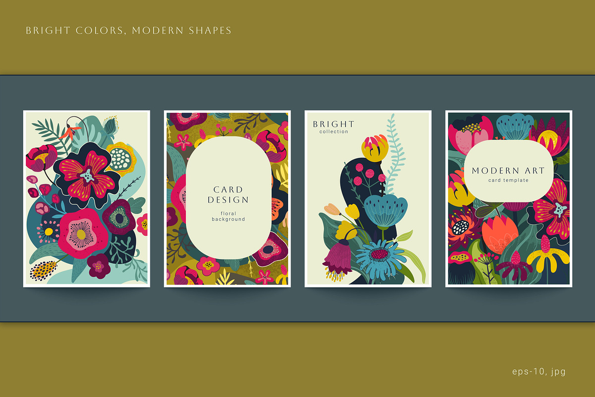Bright Blossom Vector Collection, a Pattern Graphic by Molly art (Photo 4 of 14)