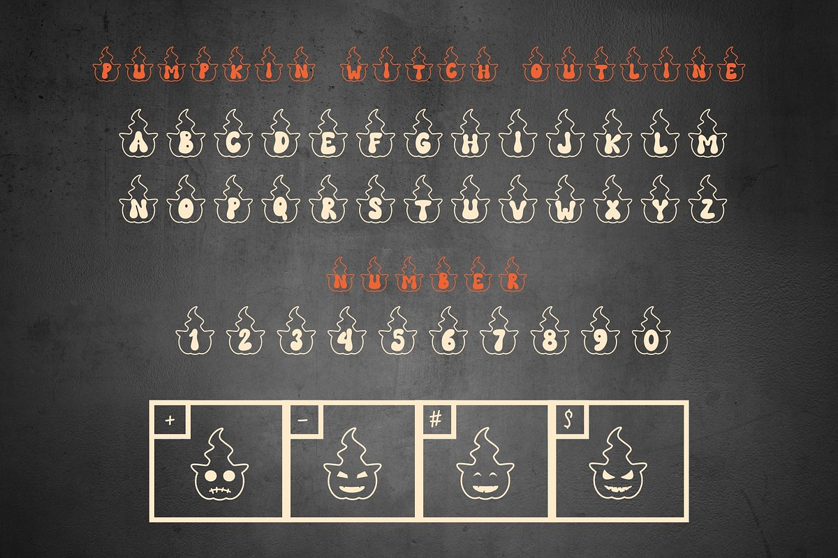 Pumpkin Party is a Halloween font, a Handwritten Font by Brown Cupple (Photo 6 of 10)