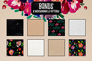 Watercolor Flowers, a Decorative Illustration by BLAZTIGRA (Thumbnail 4 of 4)