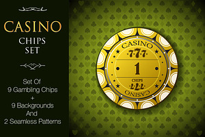 Casino, Poker Chips Set V2 Bonus