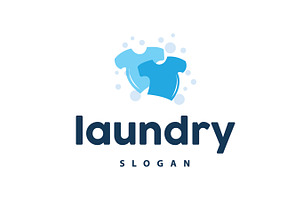laundry logo design laundry service, a Branding & Logo Template by Maylianaw28