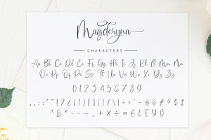 Magderyna - Modern Calligraphy Font