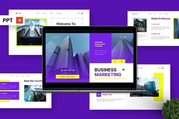 Business Marketing - Corporate PPT preview 7