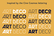 Cosmos Deco, a Sans Serif Font by Sudtipos (Thumbnail 5 of 7)