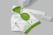 Zipper Hoodie Mockup Templates, a Hoody Mockup by megostudi0 (Thumbnail 4 of 6)