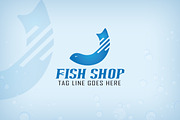 Fish Shop Logo, a Branding & Logo Template by Techno Digitz (Thumbnail 2 of 3)