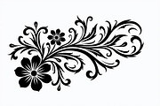 Ornamental Flower Designs, an Illustration by yasushie (Thumbnail 6 of 20)