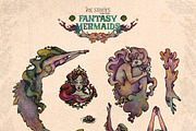 Fantasy Mermaids, a Person Illustration by Ink Stories (Thumbnail 3 of 24)