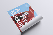 A4 Flyer Mockup, a Product Mockup by HanaSaka_Studio (Thumbnail 2 of 5)