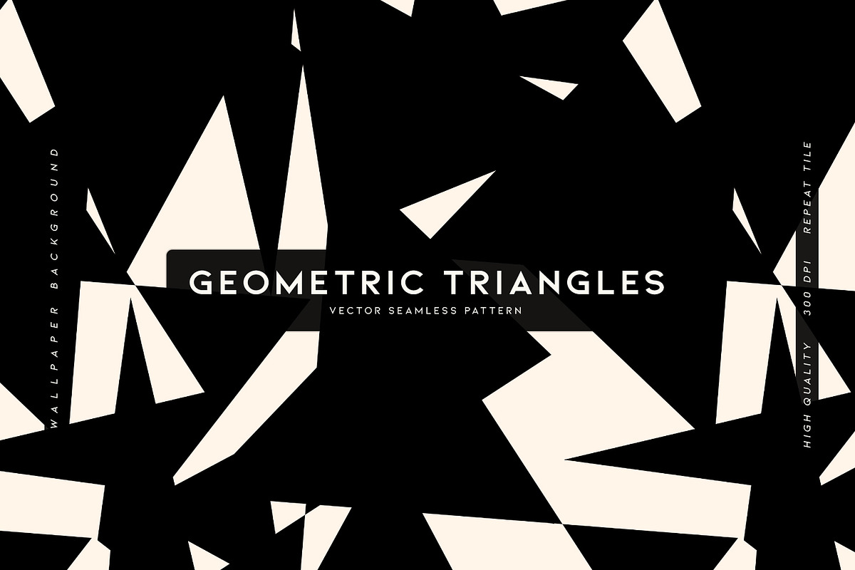 Geometric Triangles, a Texture Graphic by MalyskaStudio (Photo 1 of 10)
