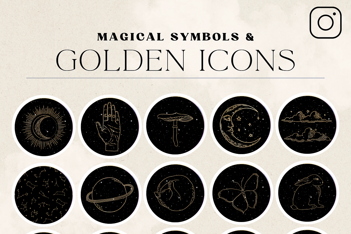 Witchy Instagram Highlight Icons, a Social Media Template by Story Native (Photo 3 of 8)