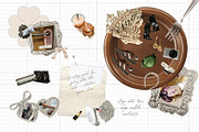 250+ Romantic Chic Collage Pack, an Object Graphic by Feelsoul (Thumbnail 6 of 11)