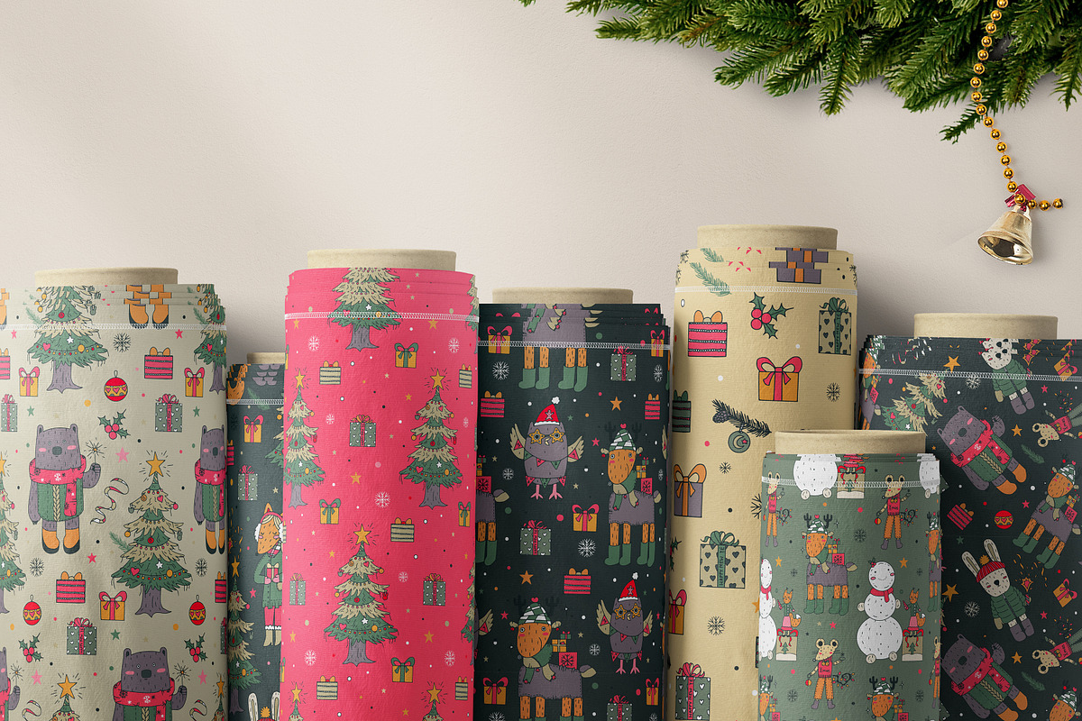 Vector Christmas Animals, an Animal Illustration by Molly art (Photo 8 of 9)