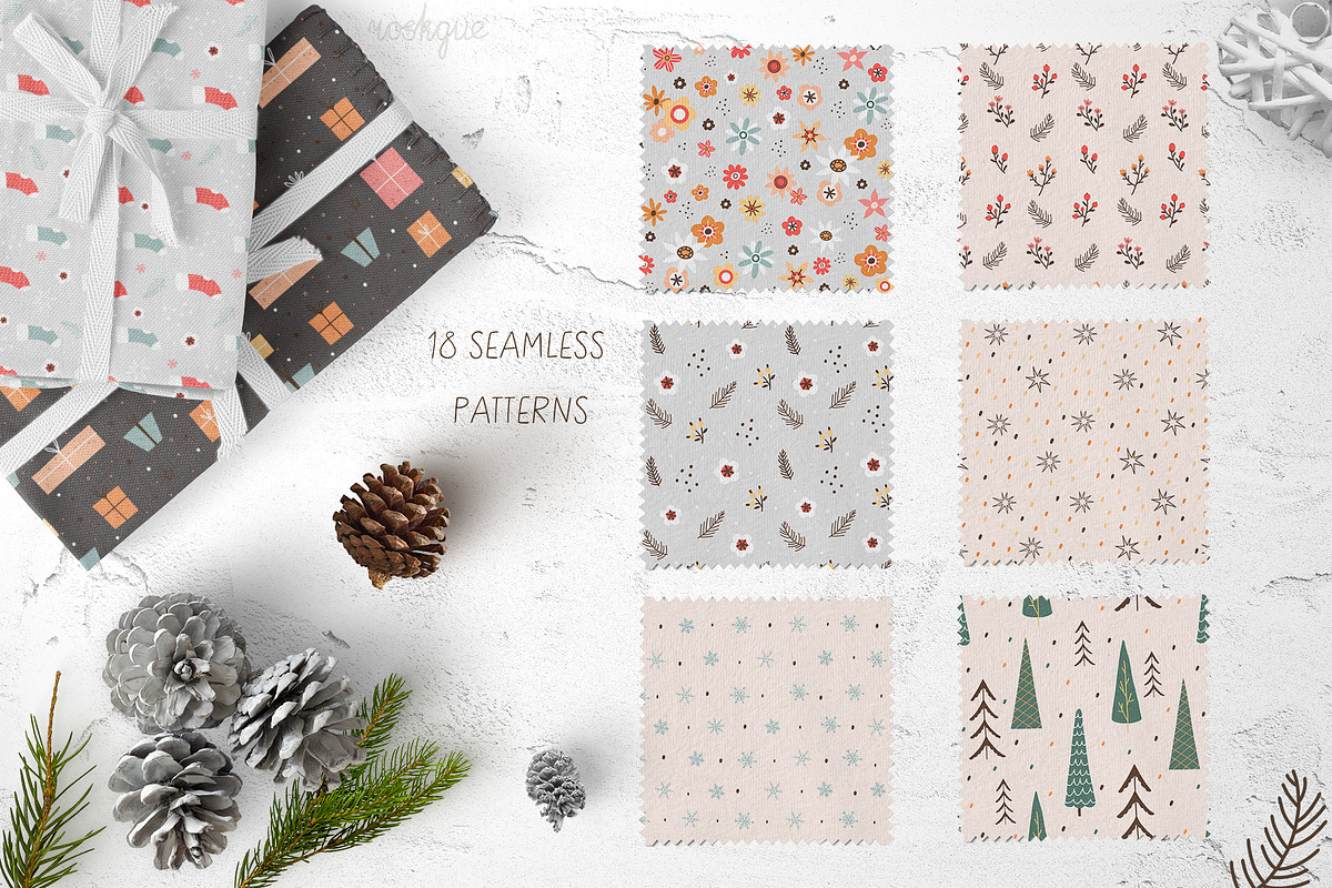 Magic Winter Bundle, a Seasonal Illustration by roskque (Photo 17 of 24)