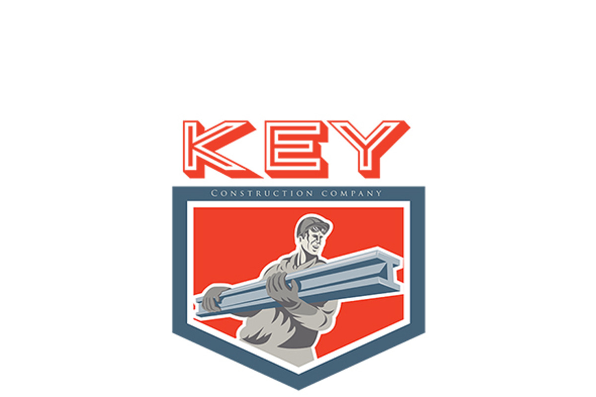 Key Construction Company Logo, a Branding & Logo Template by patrimonio