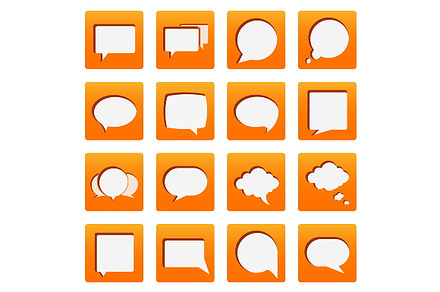 Speech bubbles