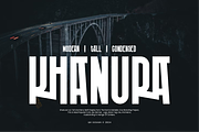 Khanura - Tall Sans Font, a Sans Serif Font by QR Design Studio (Thumbnail 1 of 7)