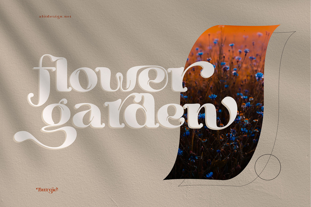 Burgie, a Blackletter Font by alit design (Photo 6 of 18)