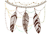 Feathers hand drawn set, a Decorative Illustration by Tierre3012 (Thumbnail 5 of 5)