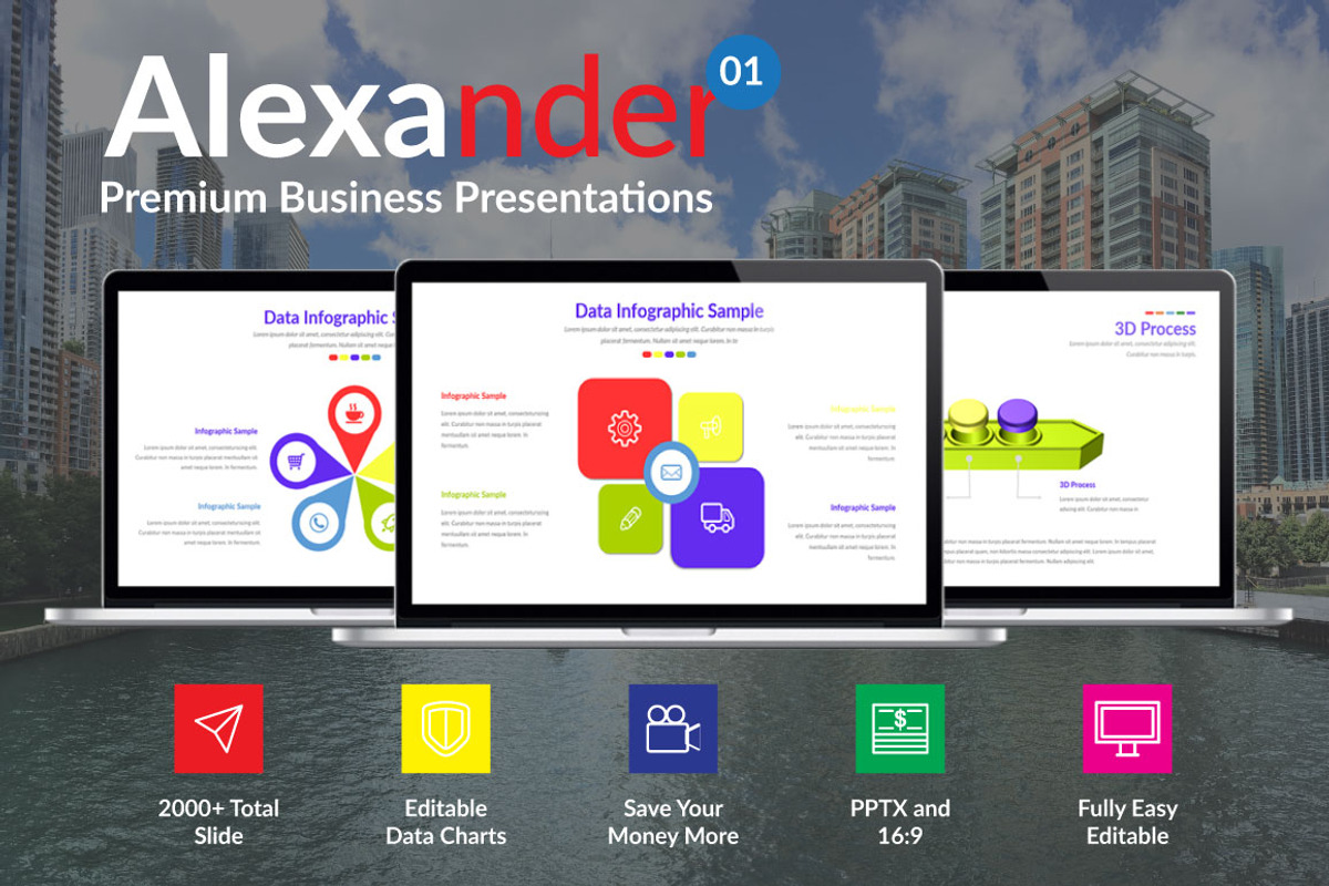 Alexander  Business Presentations, a Presentation Template by Orlin (Photo 1 of 7)