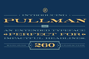 Pullman, a Serif Font by Joel Felix Design Studio (Thumbnail 1 of 6)